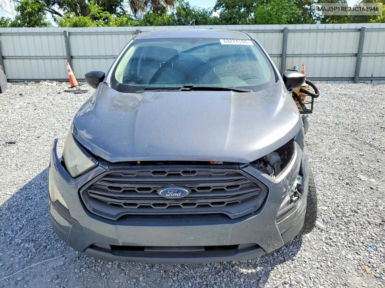 2018 FORD ECOSPORT VIN MAJ3P1RE2JC163946 — фото 5