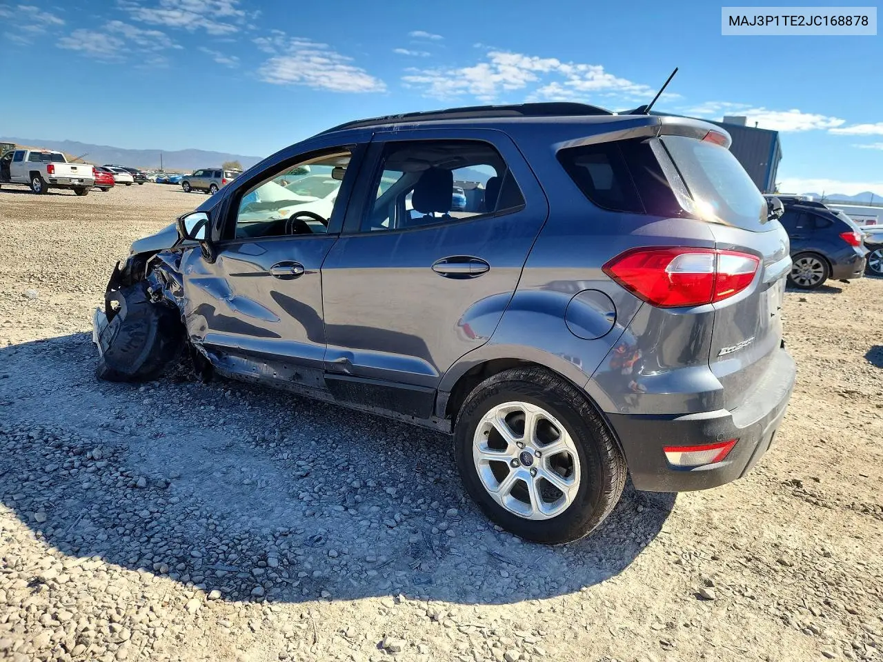 2018 FORD ECOSPORT VIN MAJ3P1TE2JC168878 — фото 2