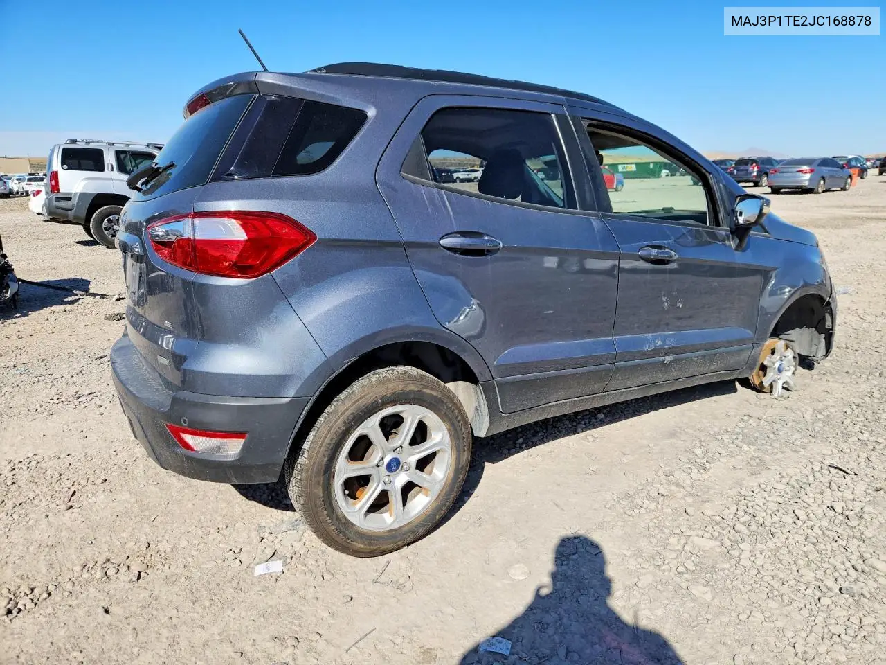2018 FORD ECOSPORT VIN MAJ3P1TE2JC168878 — фото 3