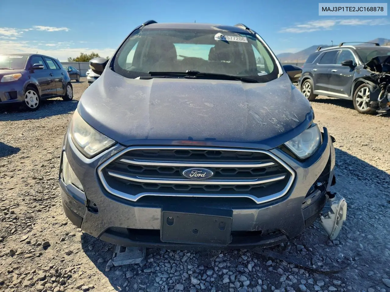 2018 FORD ECOSPORT VIN MAJ3P1TE2JC168878 — фото 5