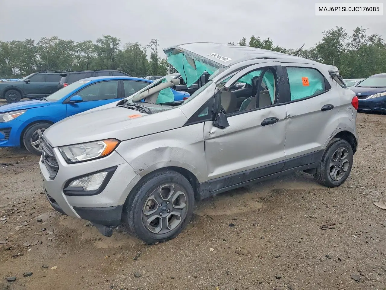 FORD ECOSPORT 2018, VIN MAJ6P1SL0JC176085