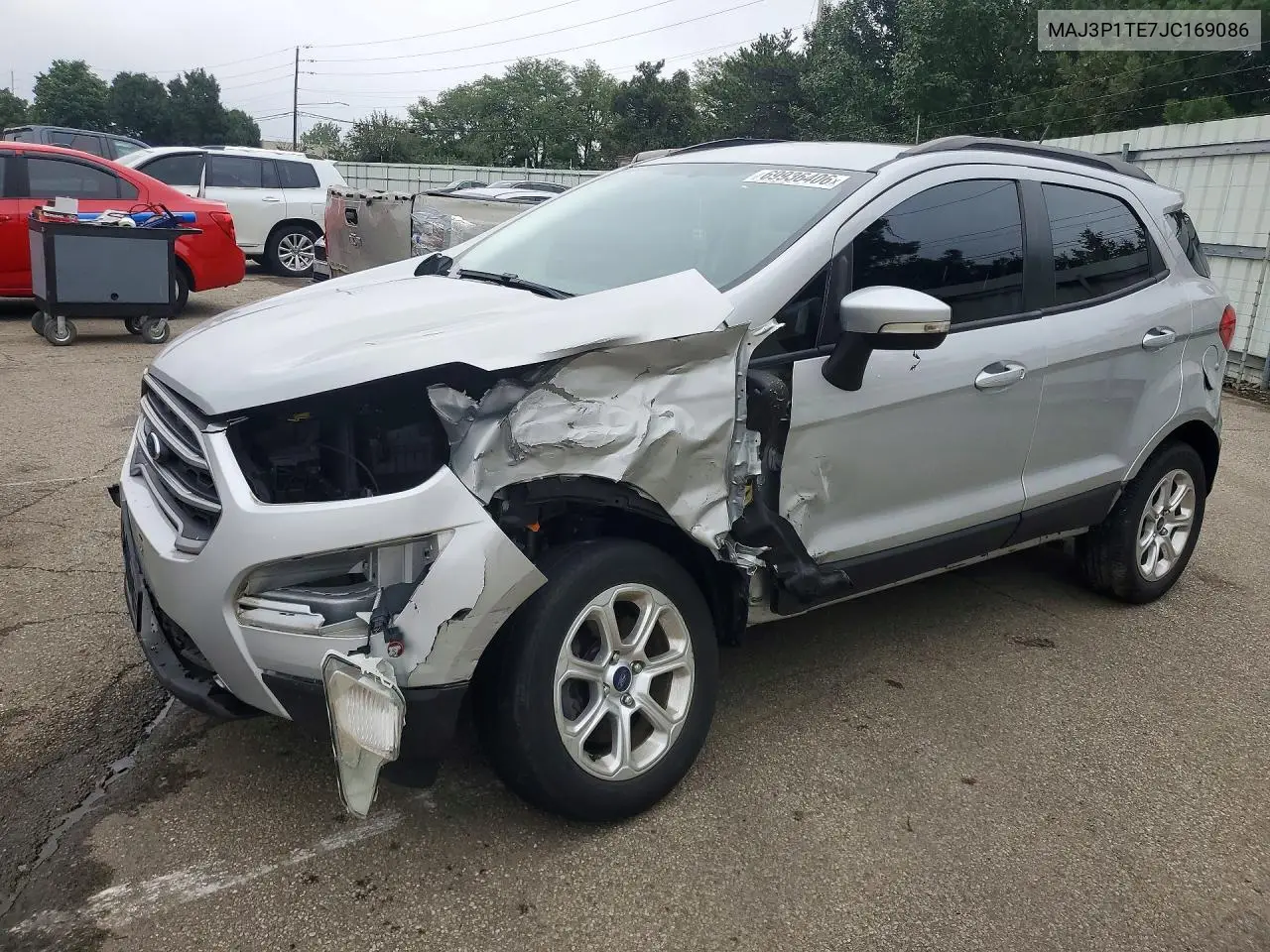 FORD ECOSPORT 2018, VIN MAJ3P1TE7JC169086