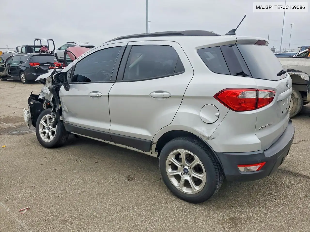 2018 FORD ECOSPORT VIN MAJ3P1TE7JC169086 — фото 2