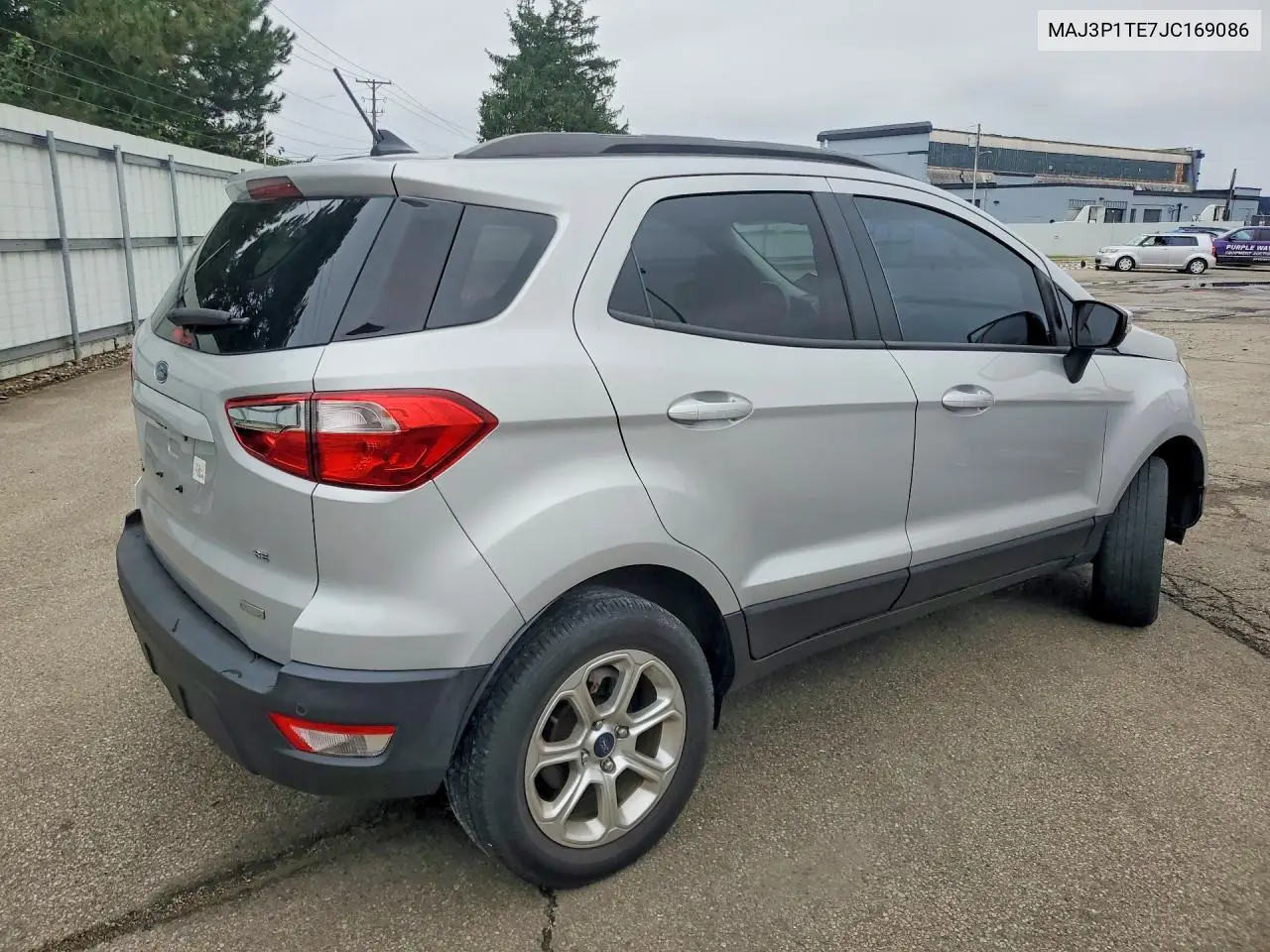 2018 FORD ECOSPORT VIN MAJ3P1TE7JC169086 — фото 3