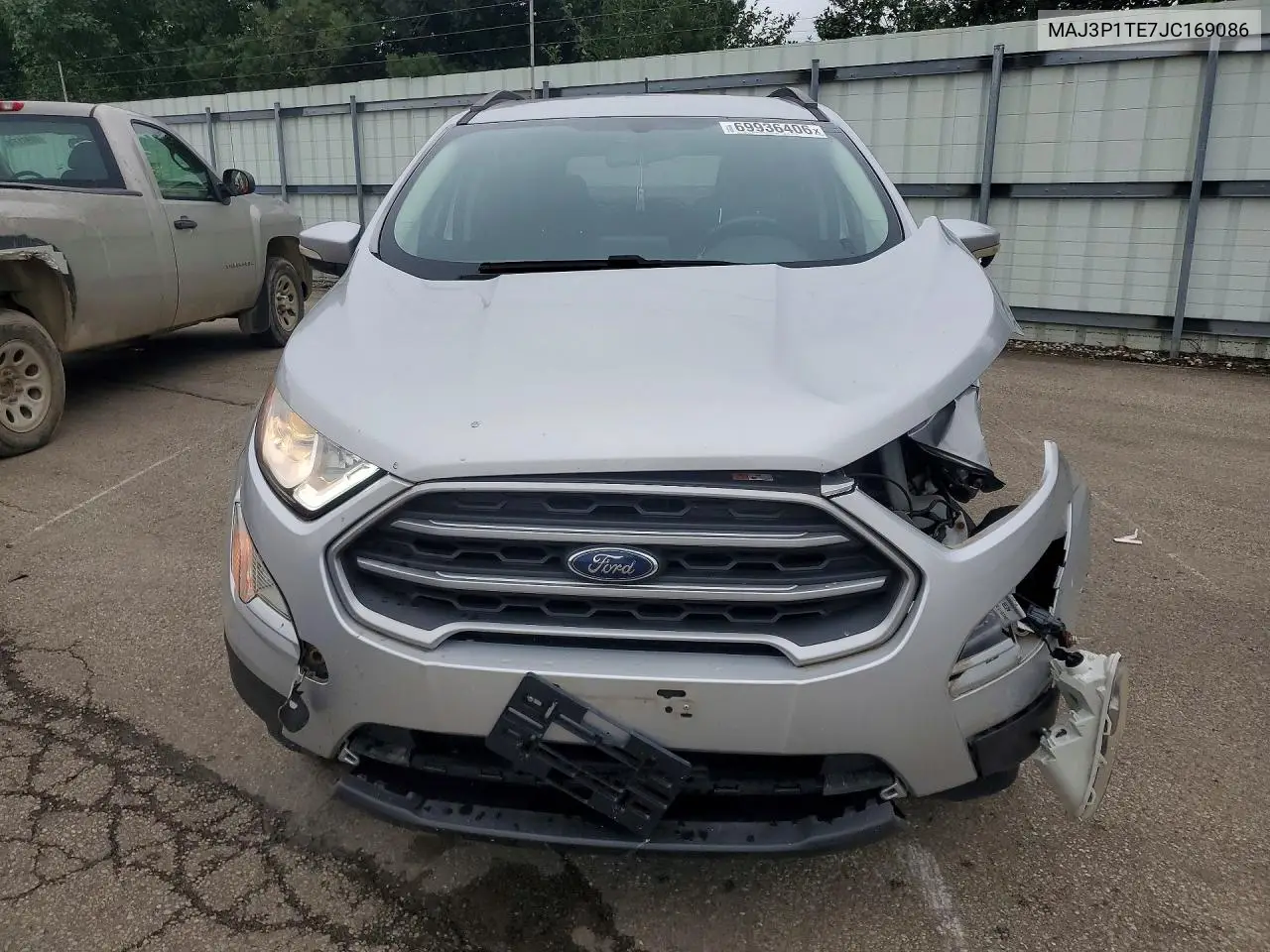2018 FORD ECOSPORT VIN MAJ3P1TE7JC169086 — фото 5