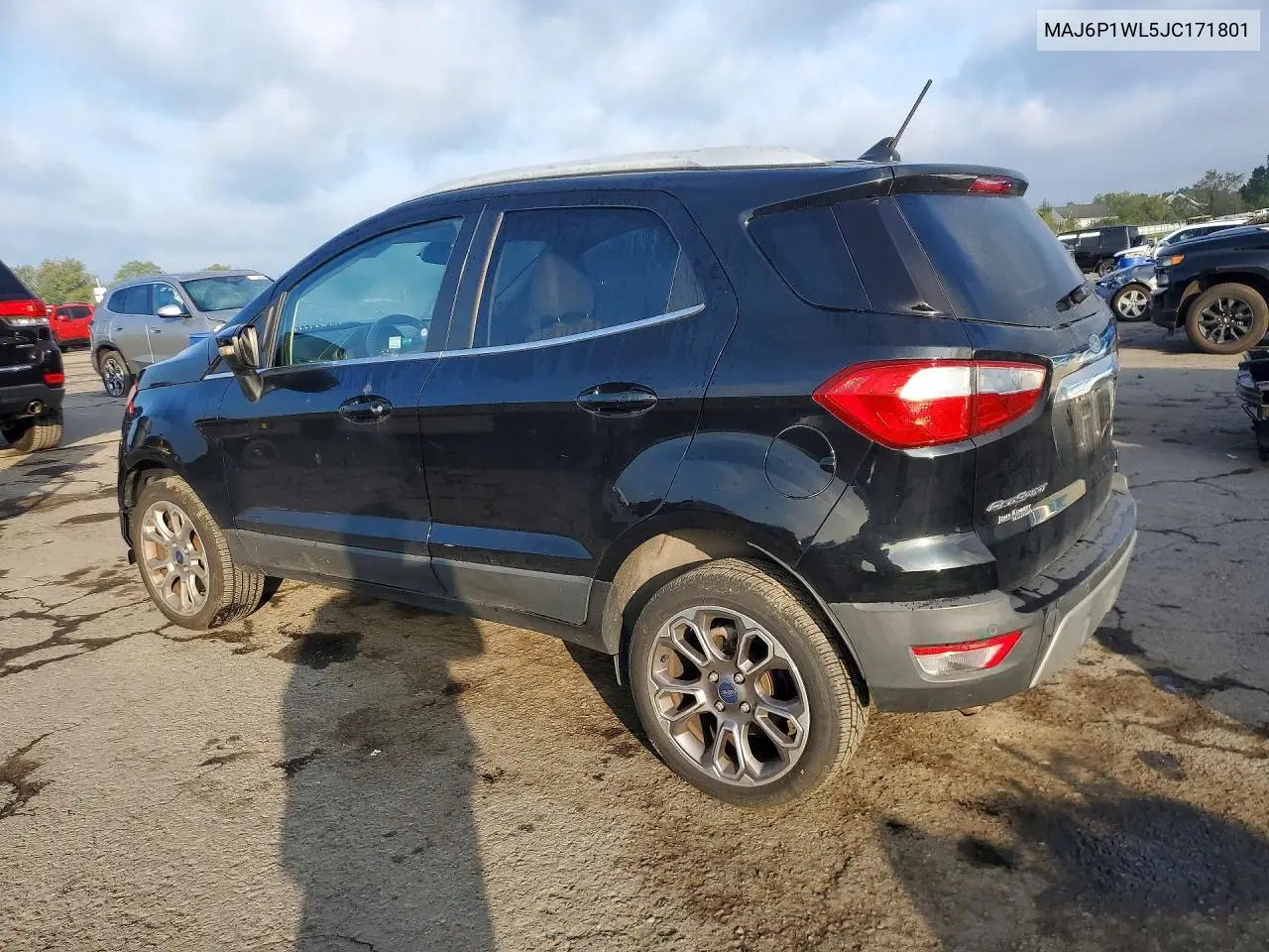 2018 FORD ECOSPORT VIN MAJ6P1WL5JC171801 — фото 2