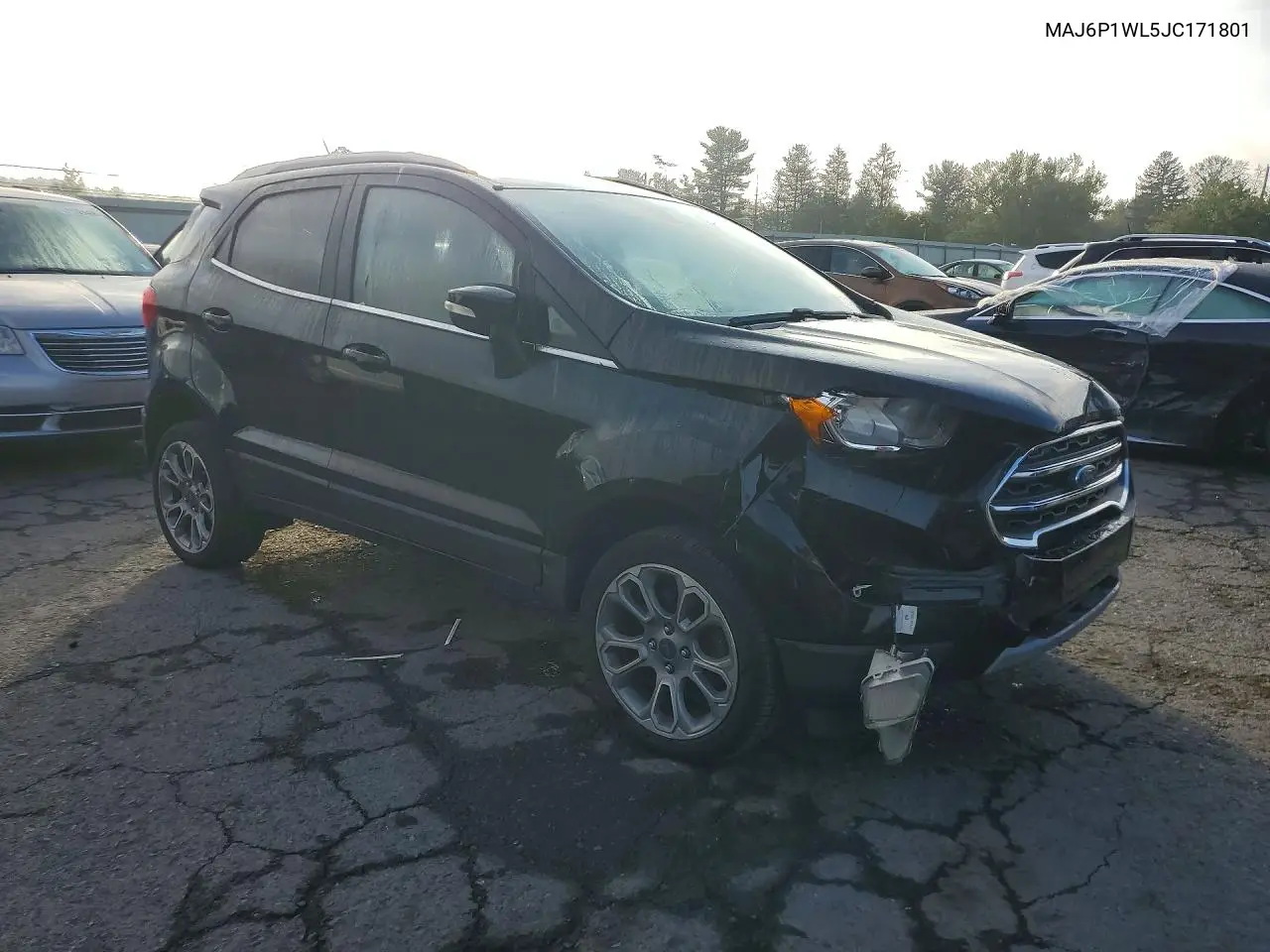 2018 FORD ECOSPORT VIN MAJ6P1WL5JC171801 — фото 4