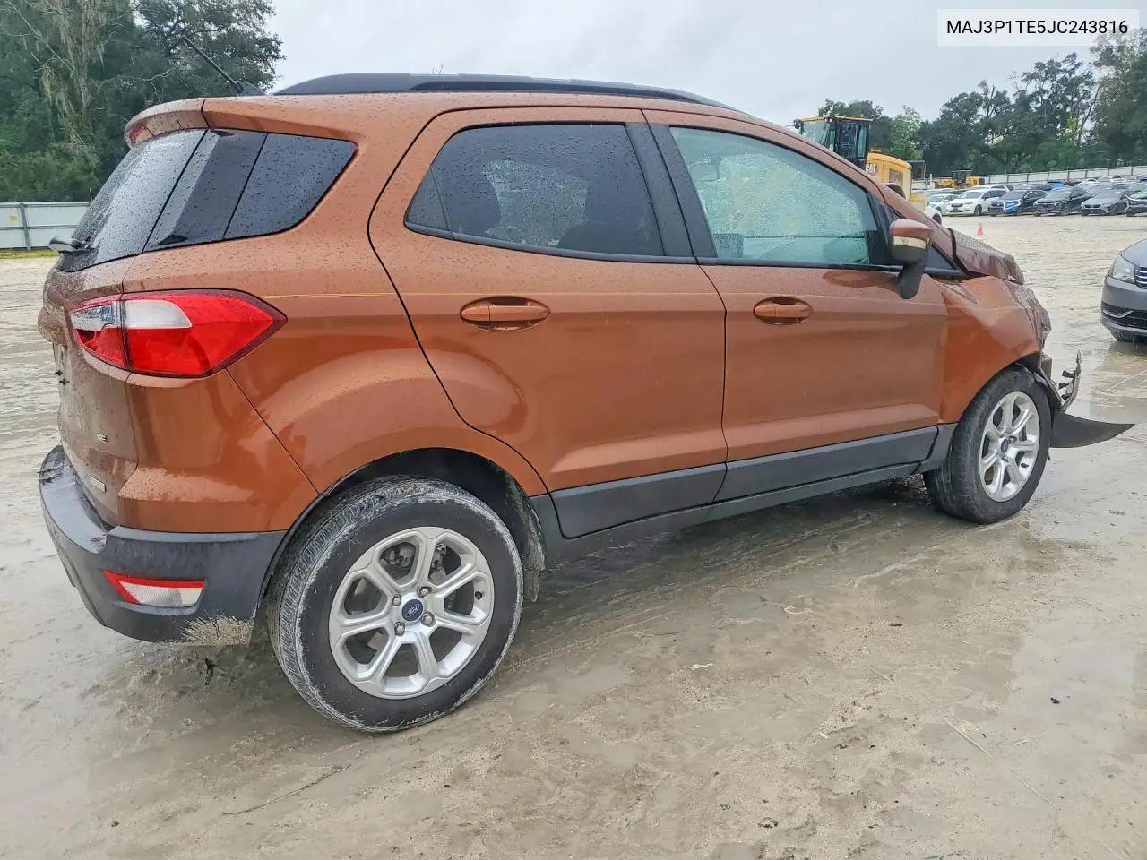 2018 FORD ECOSPORT VIN MAJ3P1TE5JC243816 — фото 3