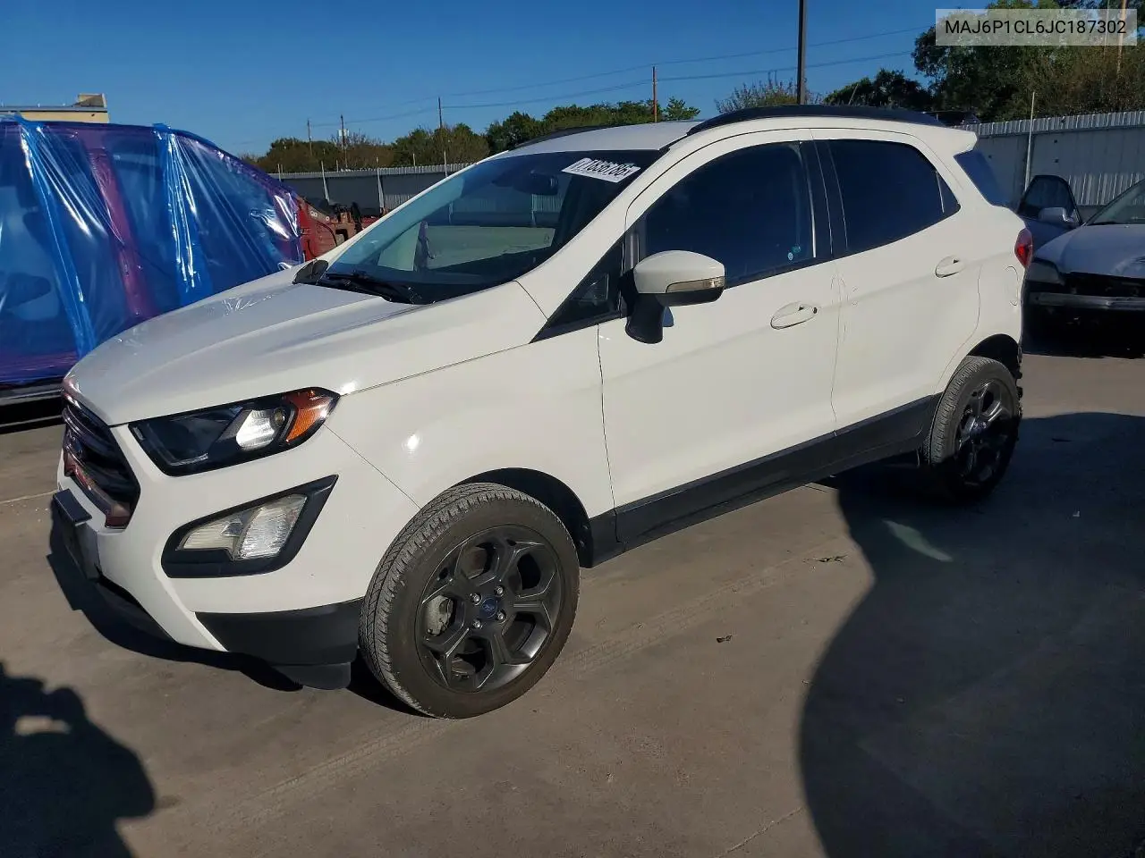 FORD ECOSPORT 2018, VIN MAJ6P1CL6JC187302
