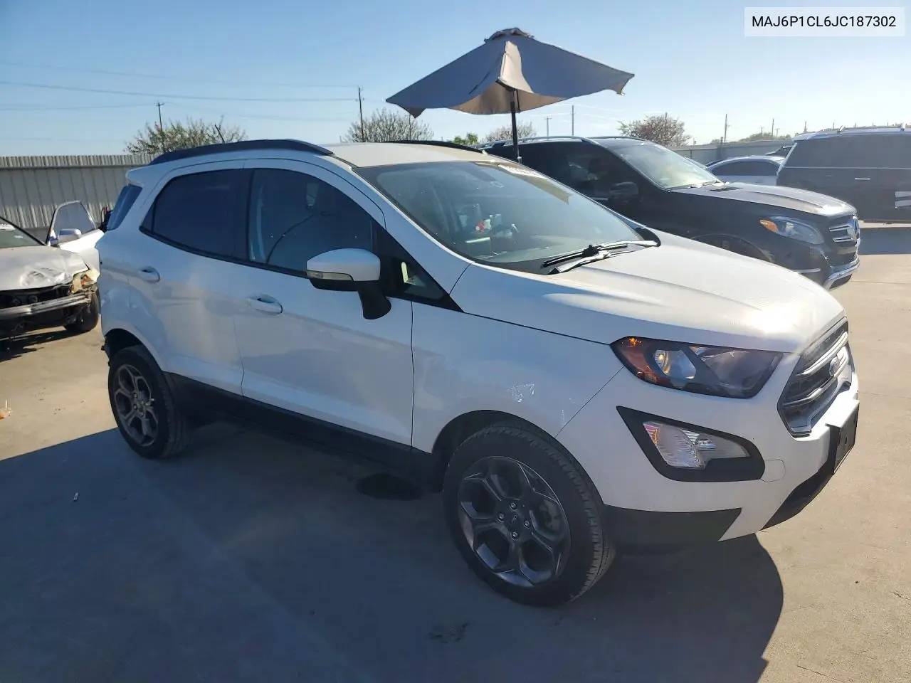 2018 FORD ECOSPORT VIN MAJ6P1CL6JC187302 — фото 4