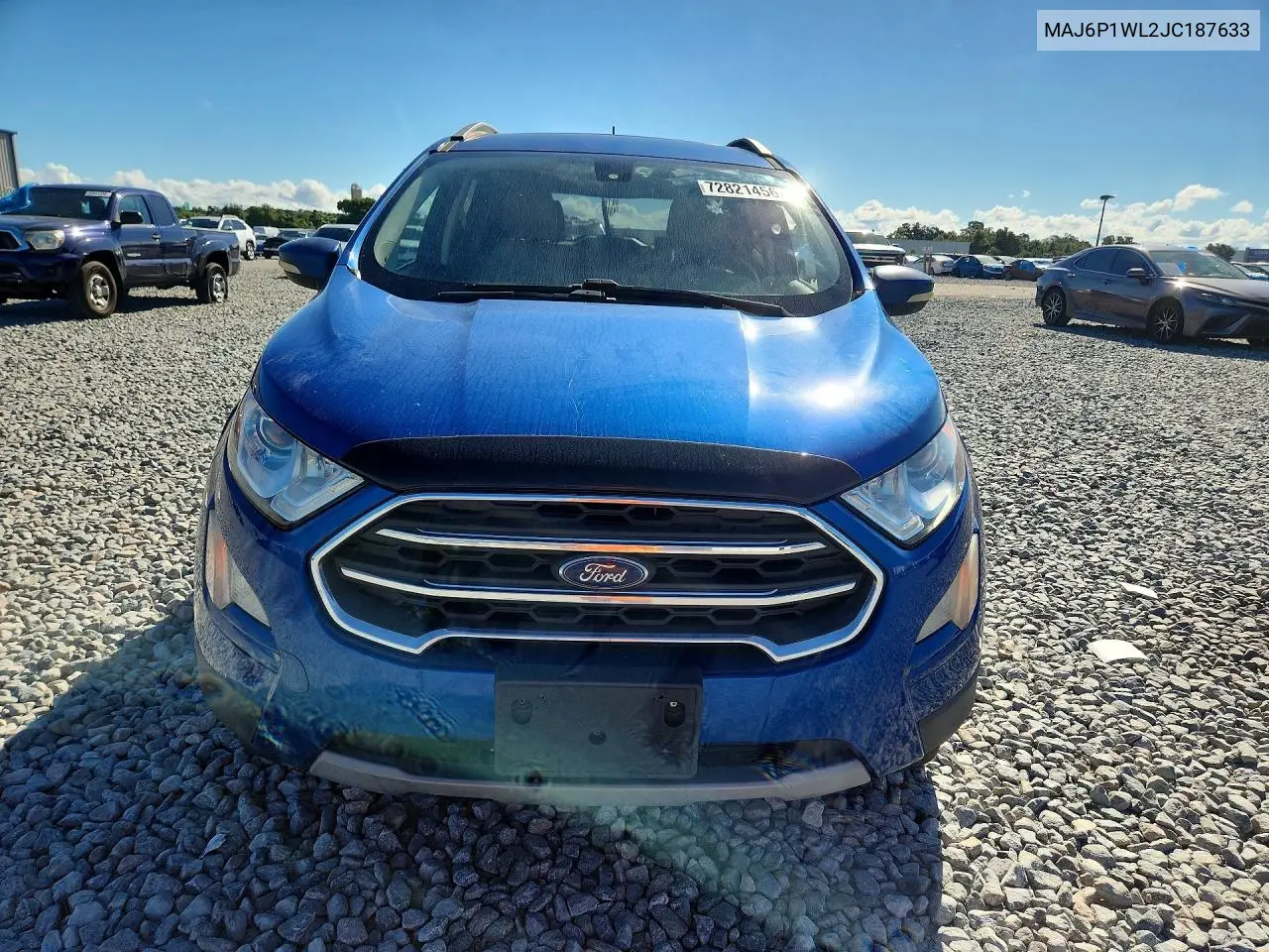 2018 FORD ECOSPORT VIN MAJ6P1WL2JC187633 — фото 5