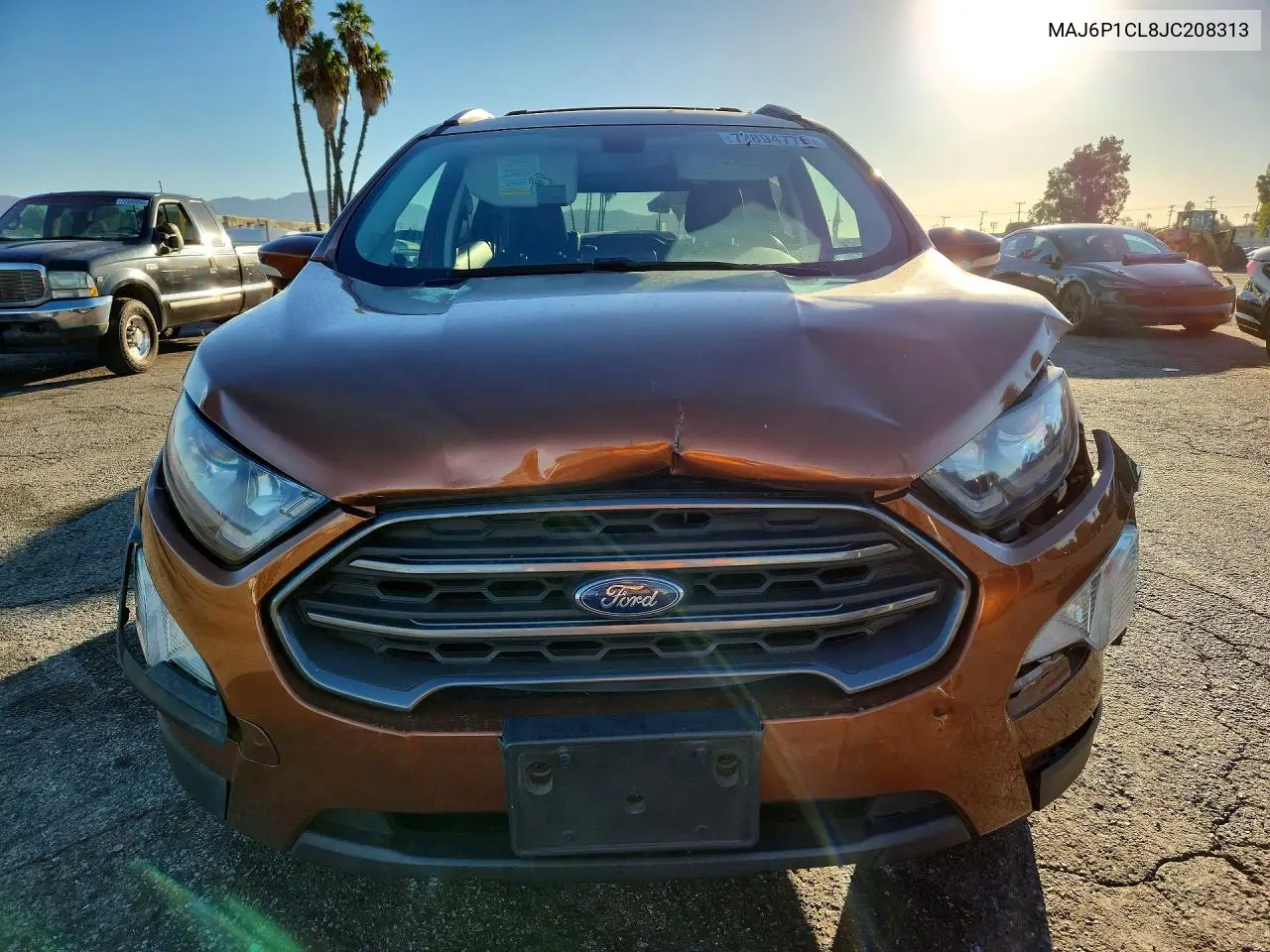 2018 FORD ECOSPORT VIN MAJ6P1CL8JC208313 — фото 5