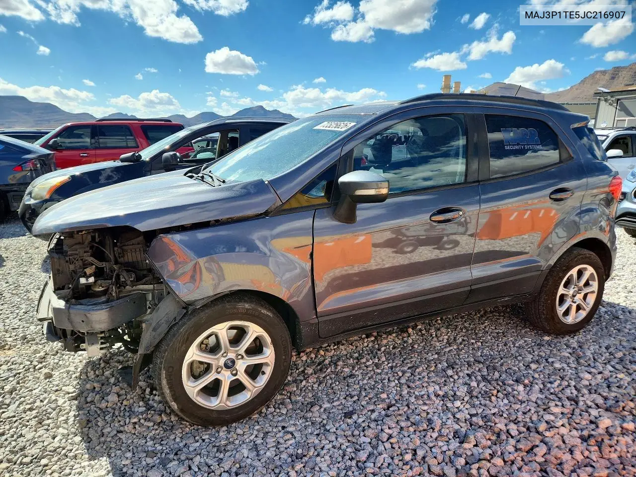 FORD ECOSPORT 2018, VIN MAJ3P1TE5JC216907