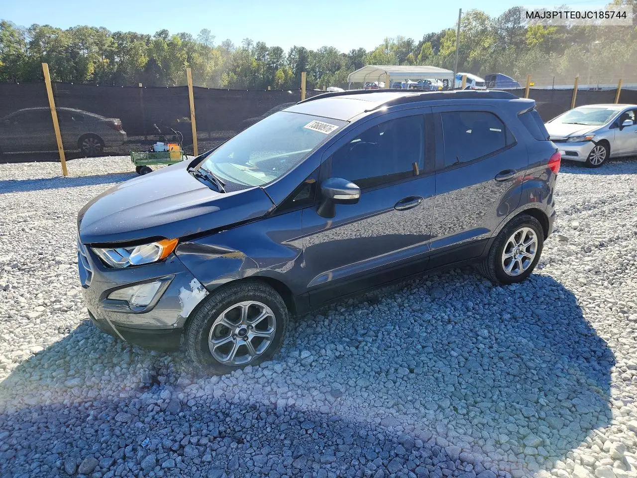 FORD ECOSPORT 2018, VIN MAJ3P1TE0JC185744