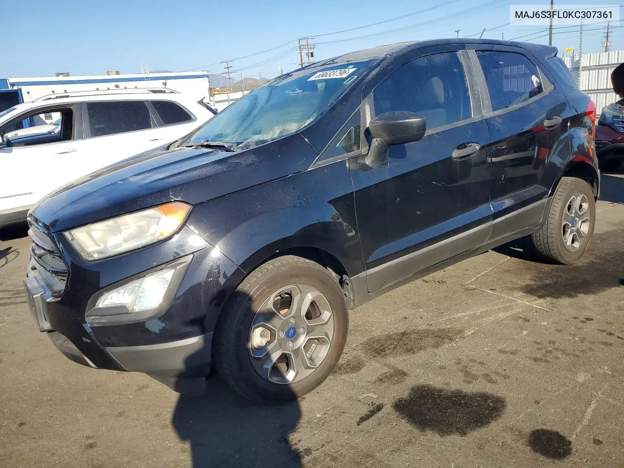 FORD ECOSPORT 2019, VIN MAJ6S3FL0KC307361