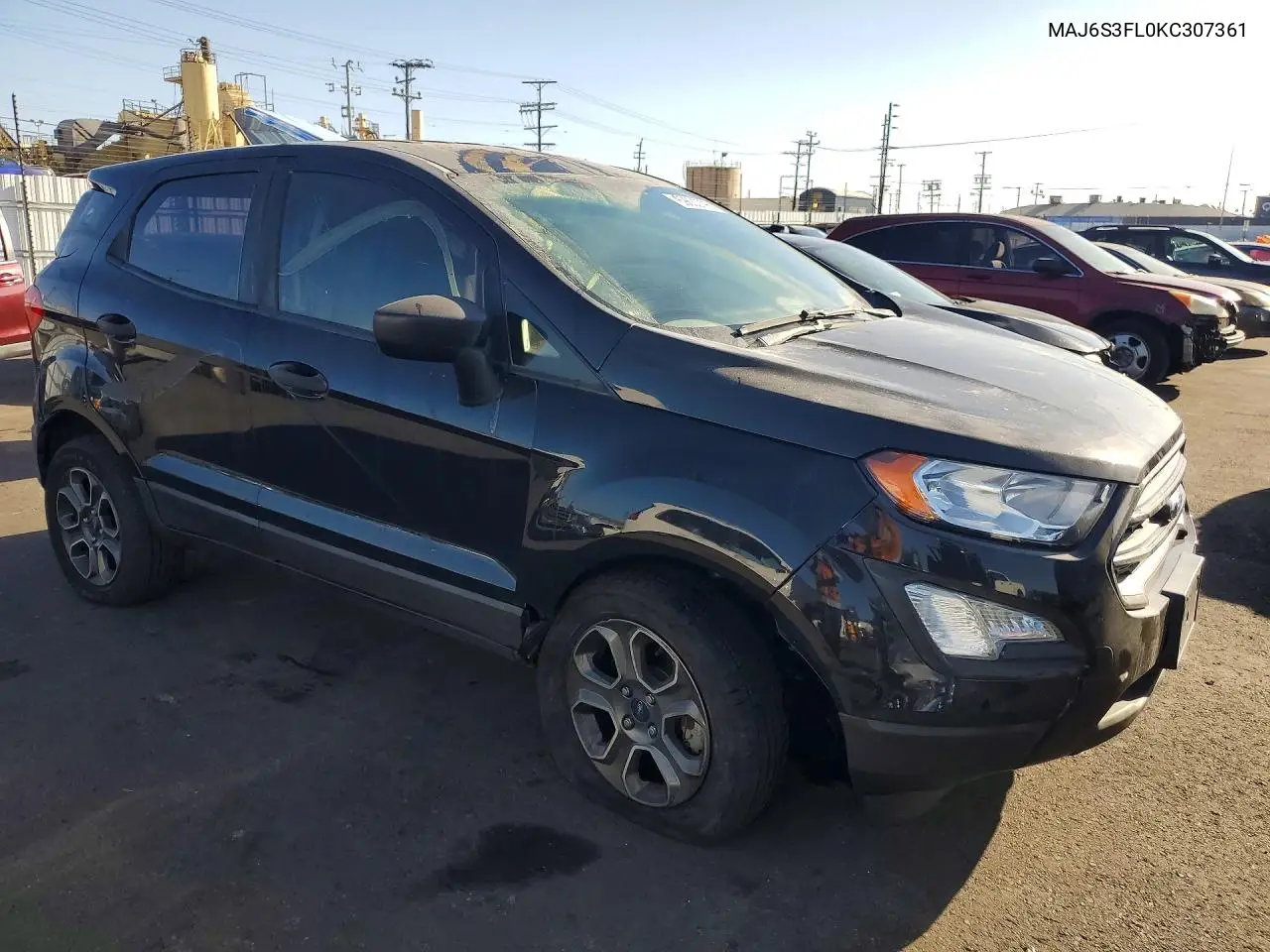 2019 FORD ECOSPORT VIN MAJ6S3FL0KC307361 — фото 4