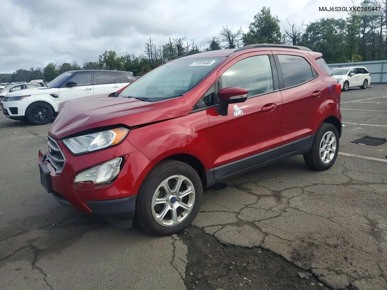 FORD ECOSPORT 2019, VIN MAJ6S3GLXKC285447