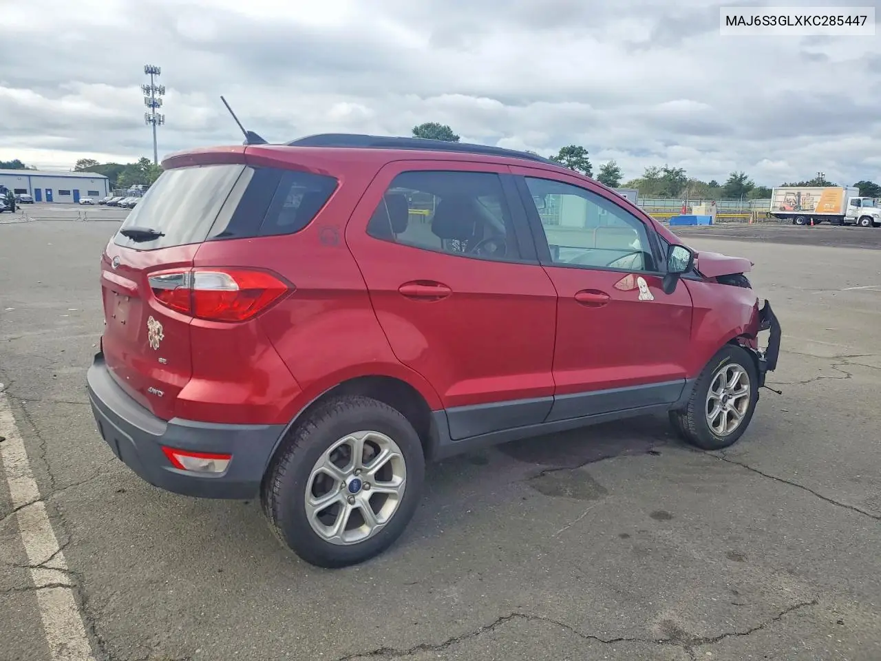 2019 FORD ECOSPORT VIN MAJ6S3GLXKC285447 — фото 3