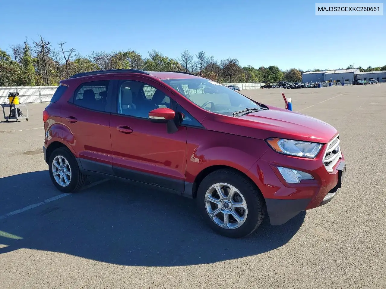 2019 FORD ECOSPORT VIN MAJ3S2GEXKC260661 — фото 4