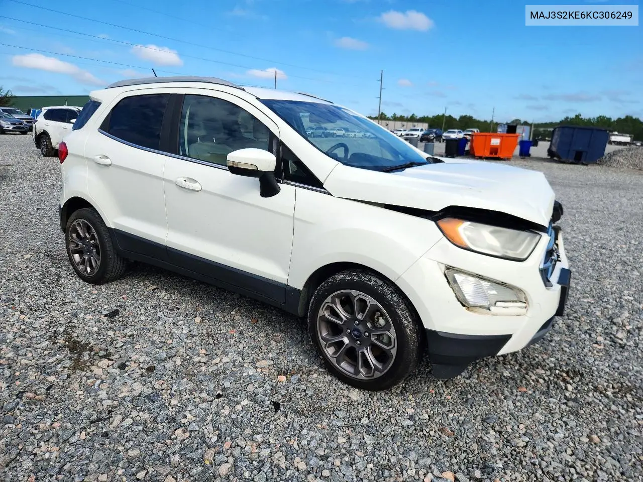 2019 FORD ECOSPORT VIN MAJ3S2KE6KC306249 — фото 4