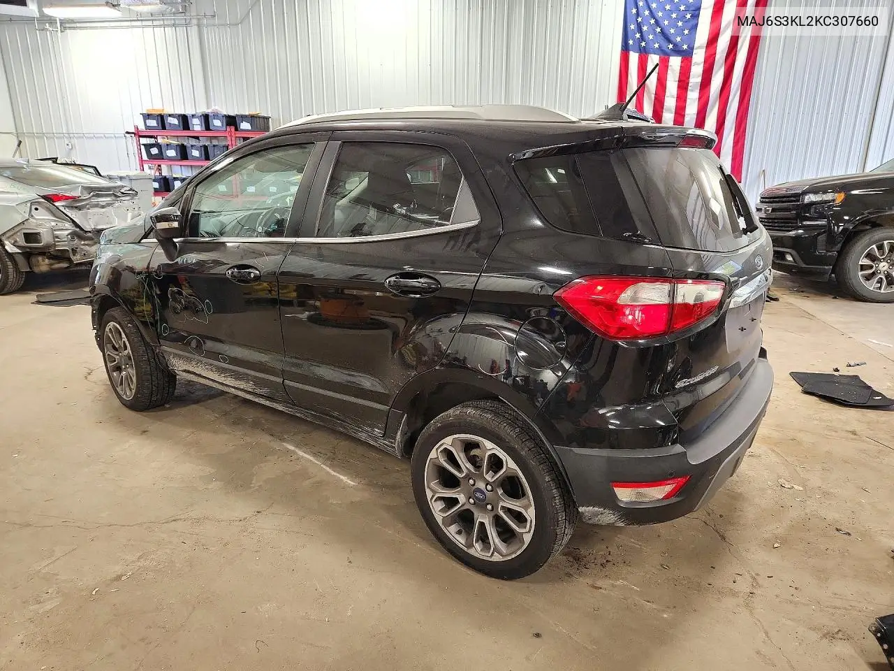 2019 FORD ECOSPORT VIN MAJ6S3KL2KC307660 — фото 2