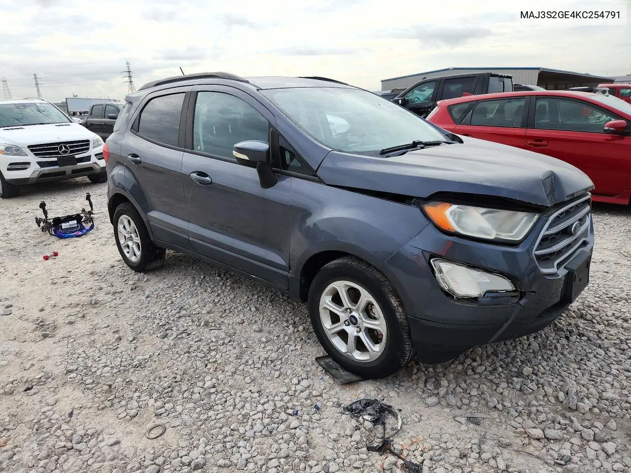 2019 FORD ECOSPORT VIN MAJ3S2GE4KC254791 — фото 4