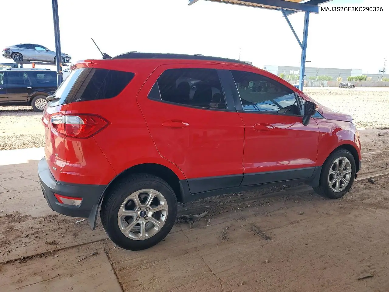 2019 FORD ECOSPORT VIN MAJ3S2GE3KC290326 — фото 3