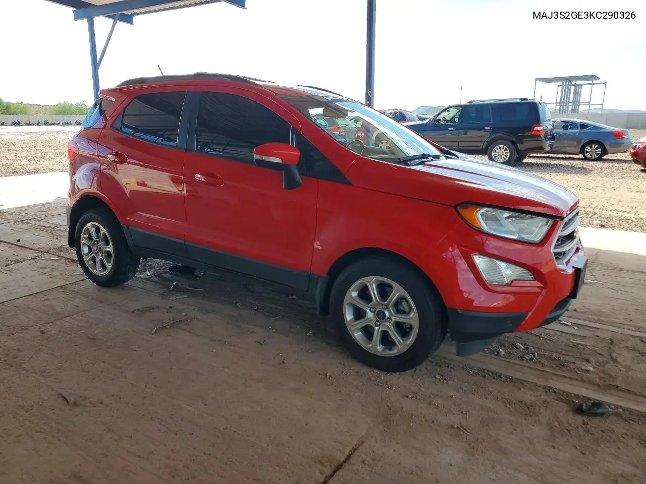 2019 FORD ECOSPORT VIN MAJ3S2GE3KC290326 — фото 4