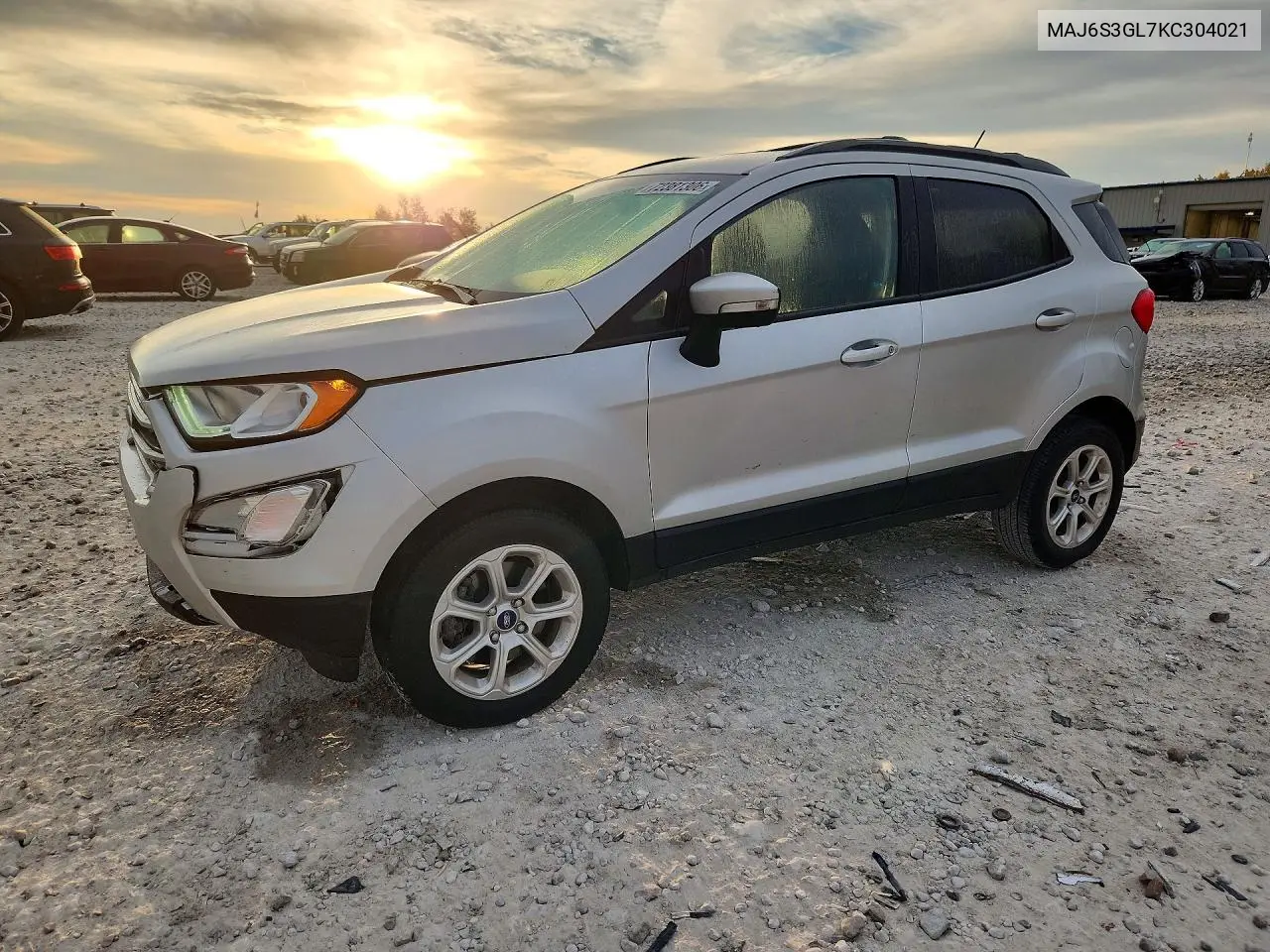 FORD ECOSPORT 2019, VIN MAJ6S3GL7KC304021