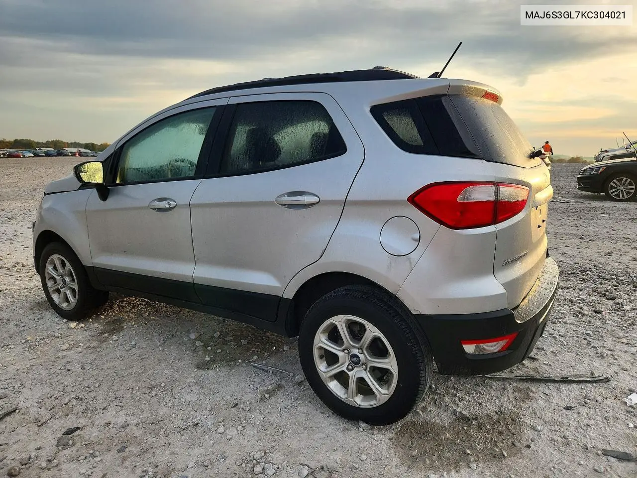 2019 FORD ECOSPORT VIN MAJ6S3GL7KC304021 — фото 2