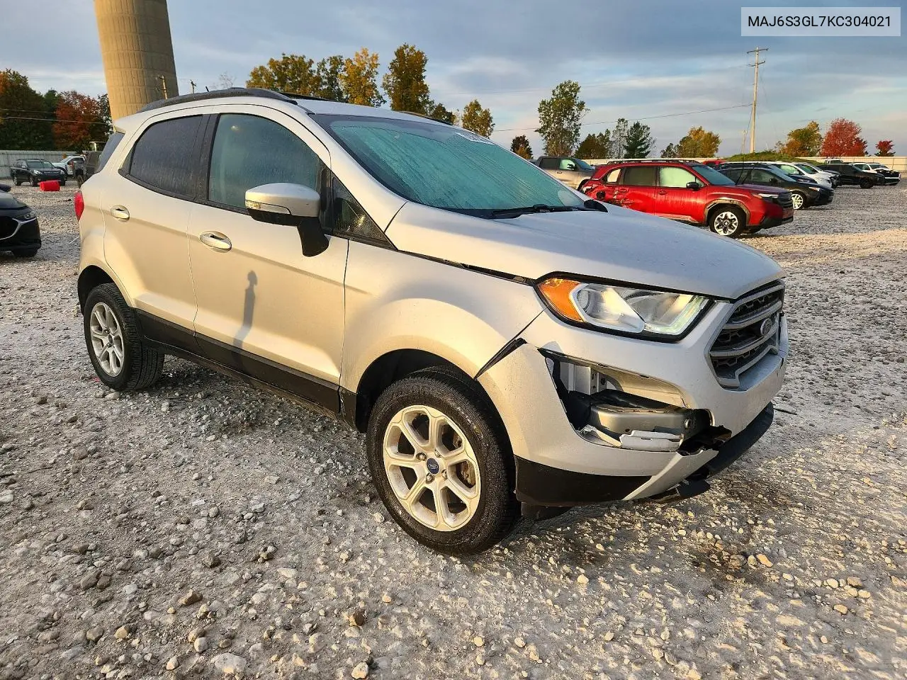 2019 FORD ECOSPORT VIN MAJ6S3GL7KC304021 — фото 4