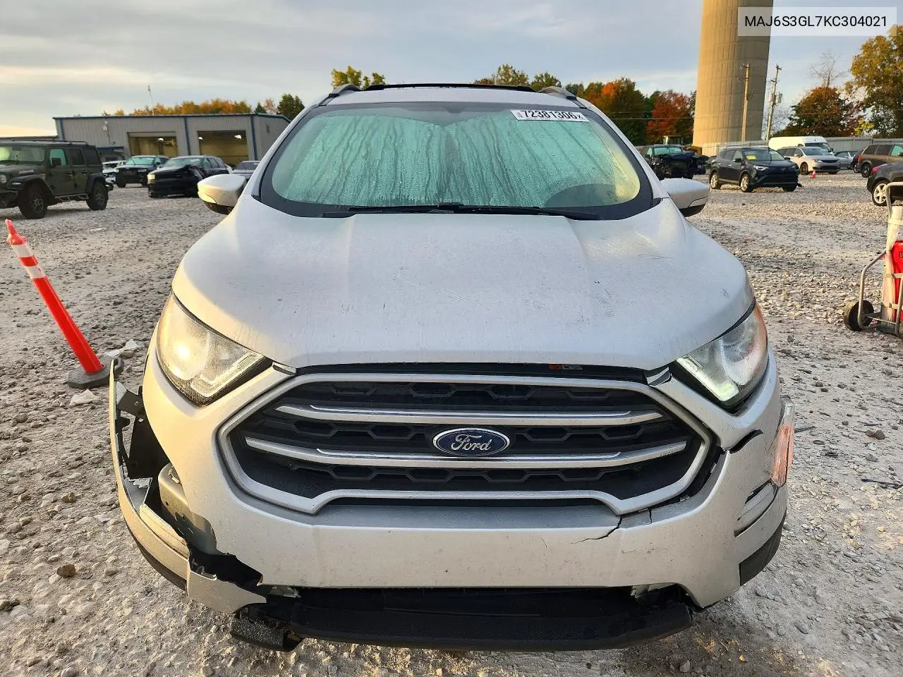 2019 FORD ECOSPORT VIN MAJ6S3GL7KC304021 — фото 5