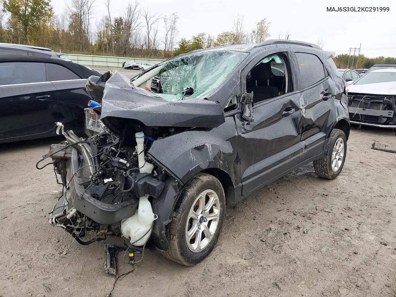 FORD ECOSPORT 2019, VIN MAJ6S3GL2KC291999
