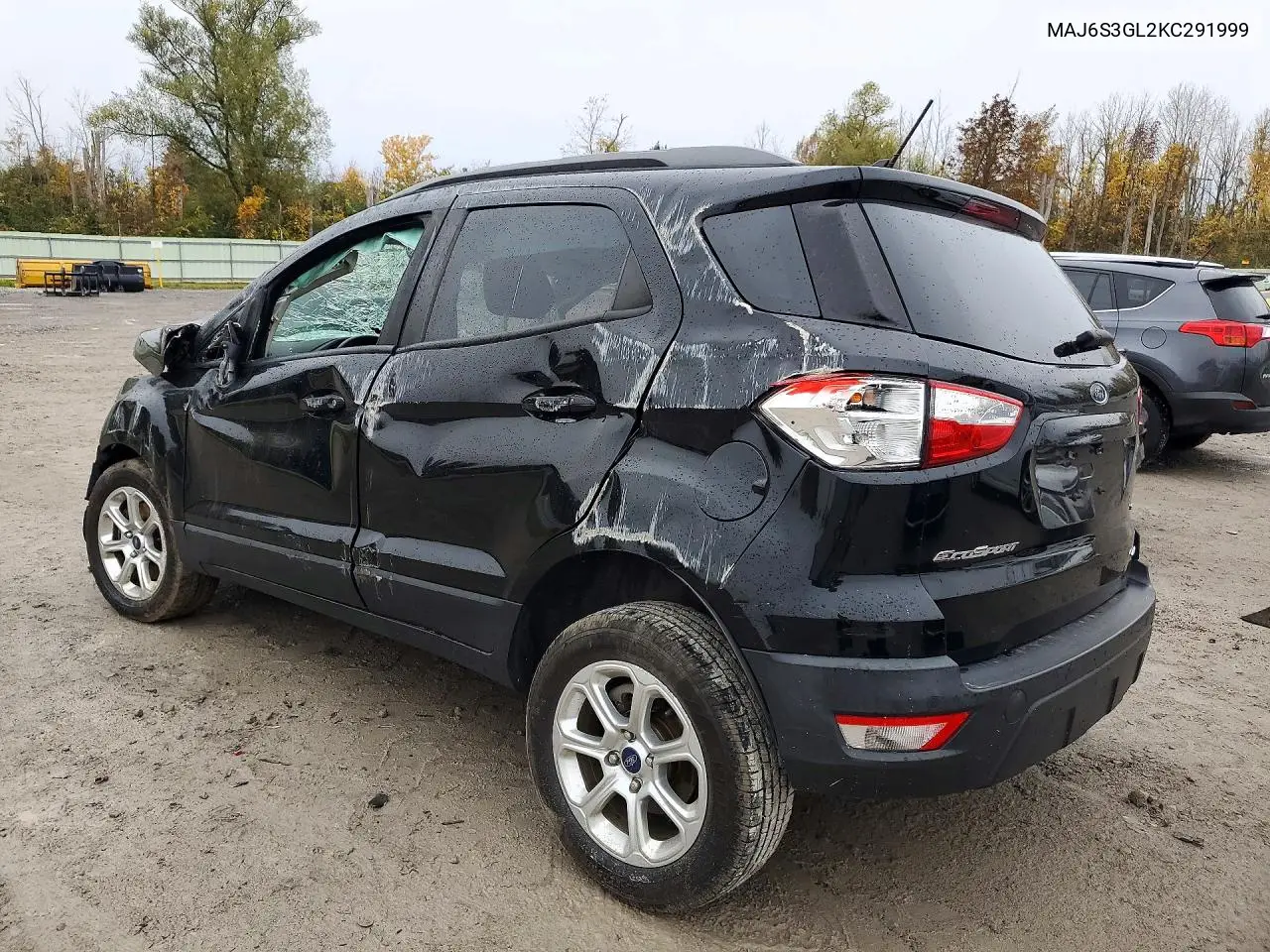 2019 FORD ECOSPORT VIN MAJ6S3GL2KC291999 — фото 2