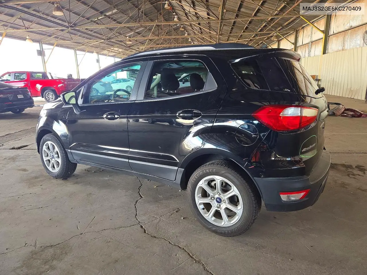 2019 FORD ECOSPORT VIN MAJ3S2GE6KC270409 — фото 2
