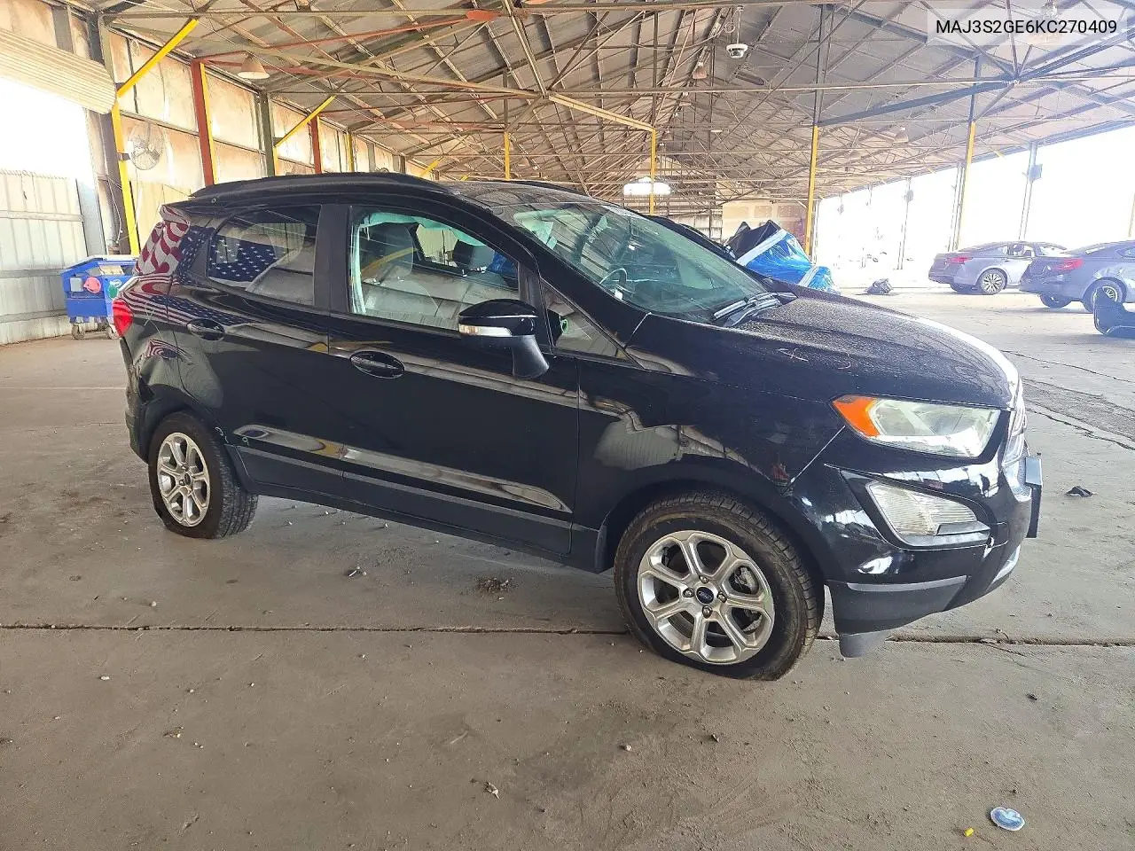 2019 FORD ECOSPORT VIN MAJ3S2GE6KC270409 — фото 4