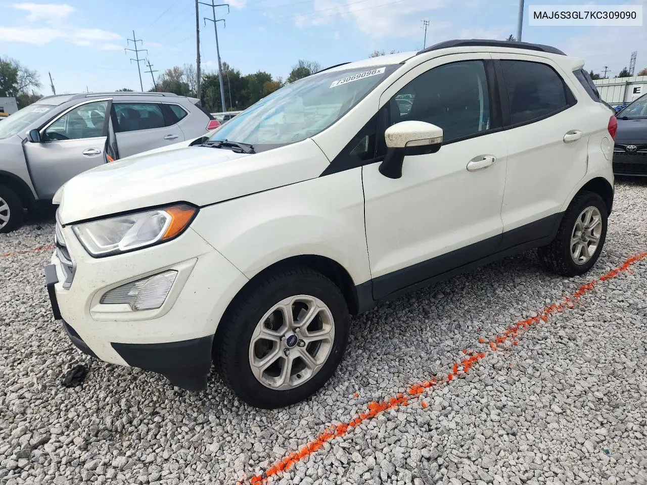 FORD ECOSPORT 2019, VIN MAJ6S3GL7KC309090