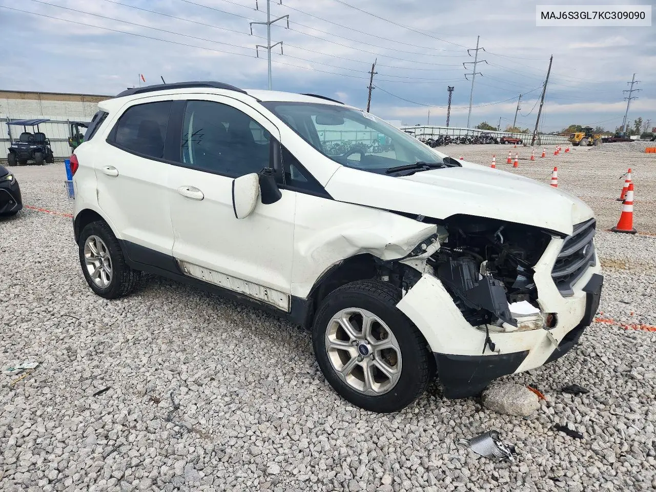 2019 FORD ECOSPORT VIN MAJ6S3GL7KC309090 — фото 4