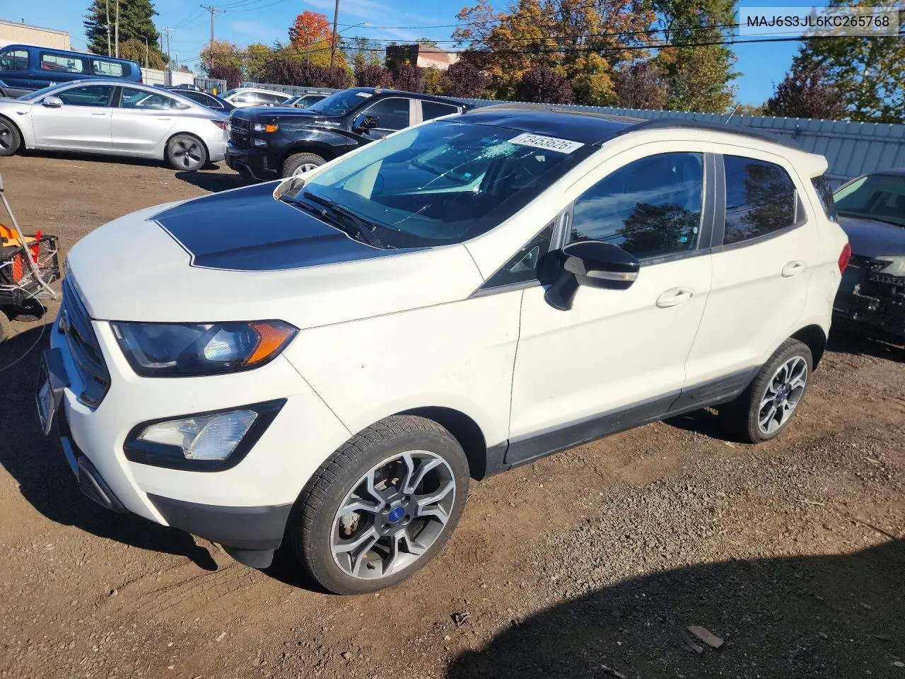 FORD ECOSPORT 2019, VIN MAJ6S3JL6KC265768
