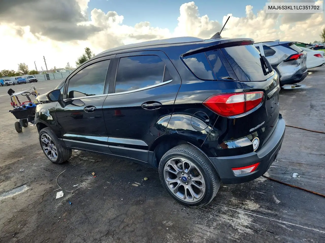 2020 FORD ECOSPORT VIN MAJ6S3KL1LC351702 — фото 2