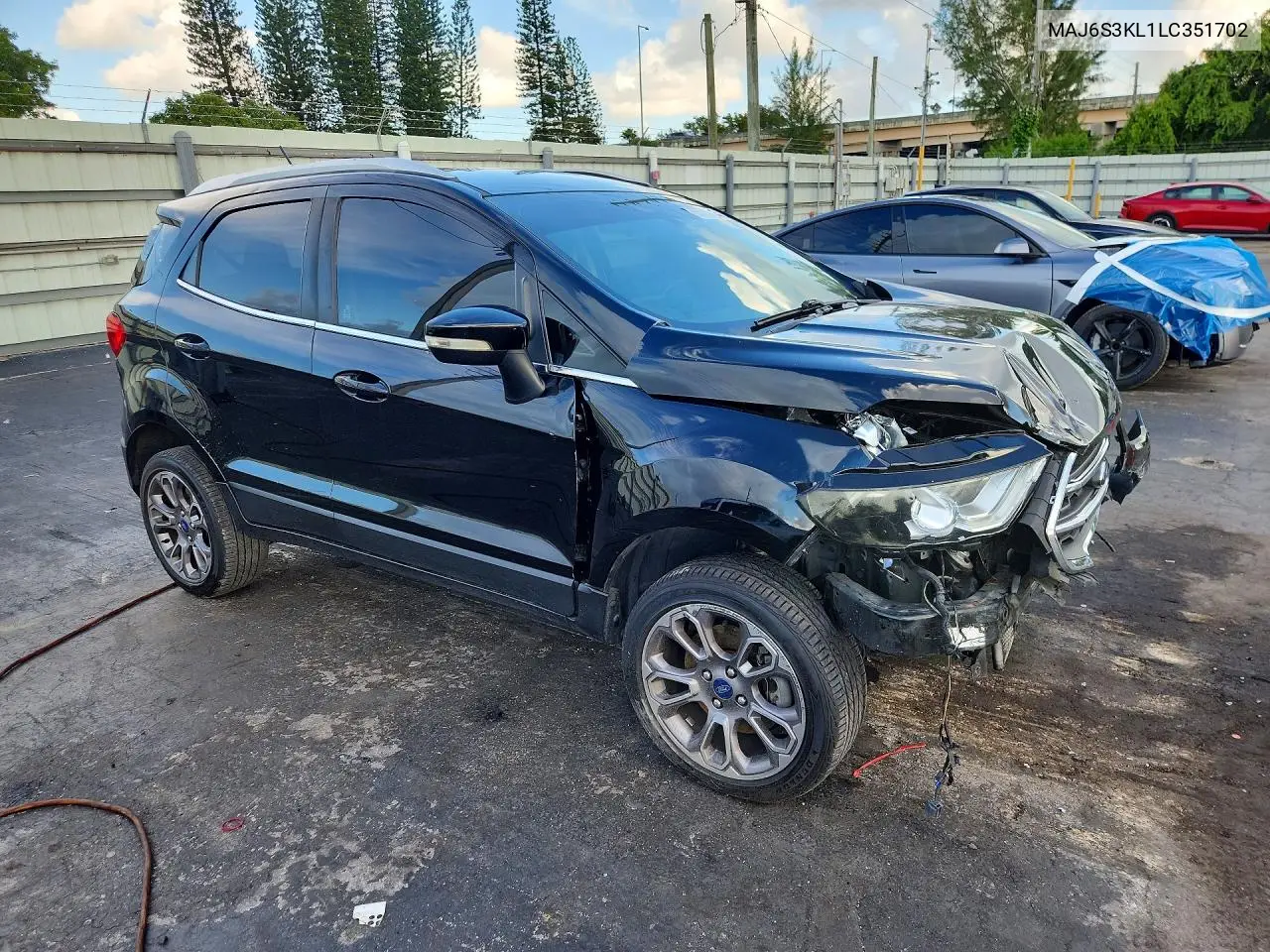 2020 FORD ECOSPORT VIN MAJ6S3KL1LC351702 — фото 4