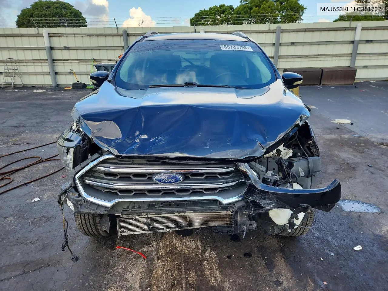 2020 FORD ECOSPORT VIN MAJ6S3KL1LC351702 — фото 5