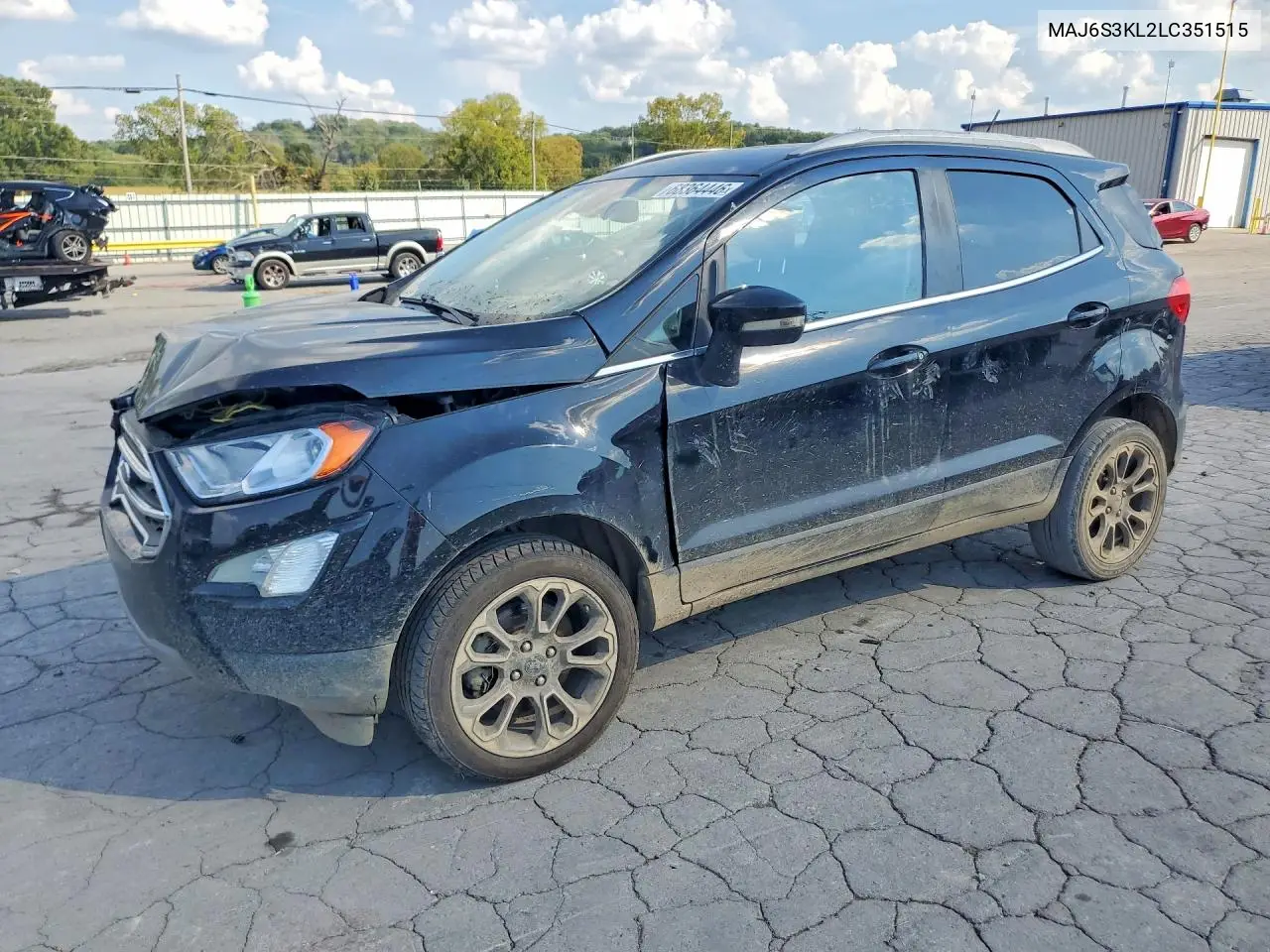 FORD ECOSPORT 2020, VIN MAJ6S3KL2LC351515
