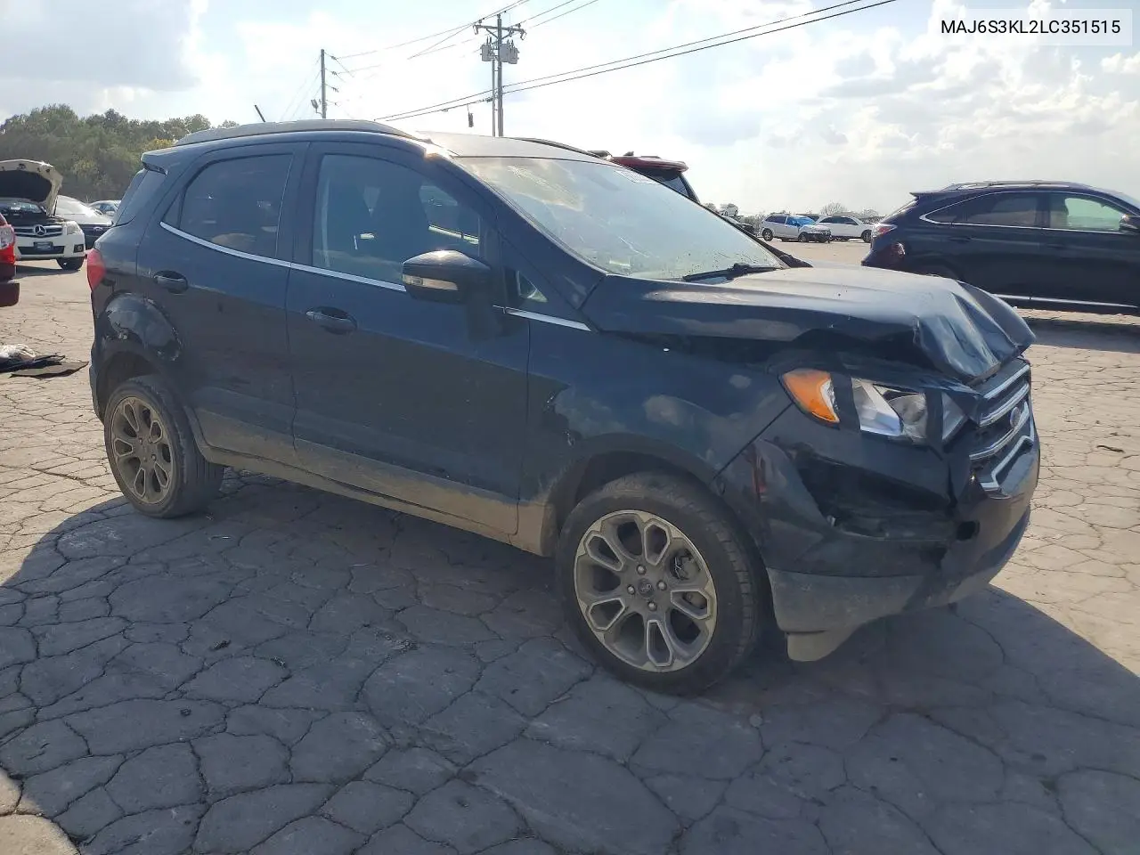 2020 FORD ECOSPORT VIN MAJ6S3KL2LC351515 — фото 4
