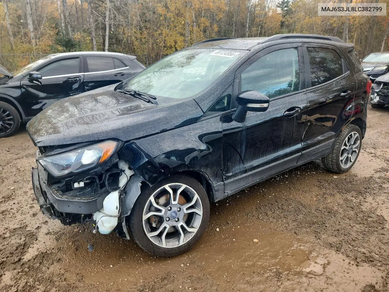 FORD ECOSPORT 2020, VIN MAJ6S3JL8LC382799