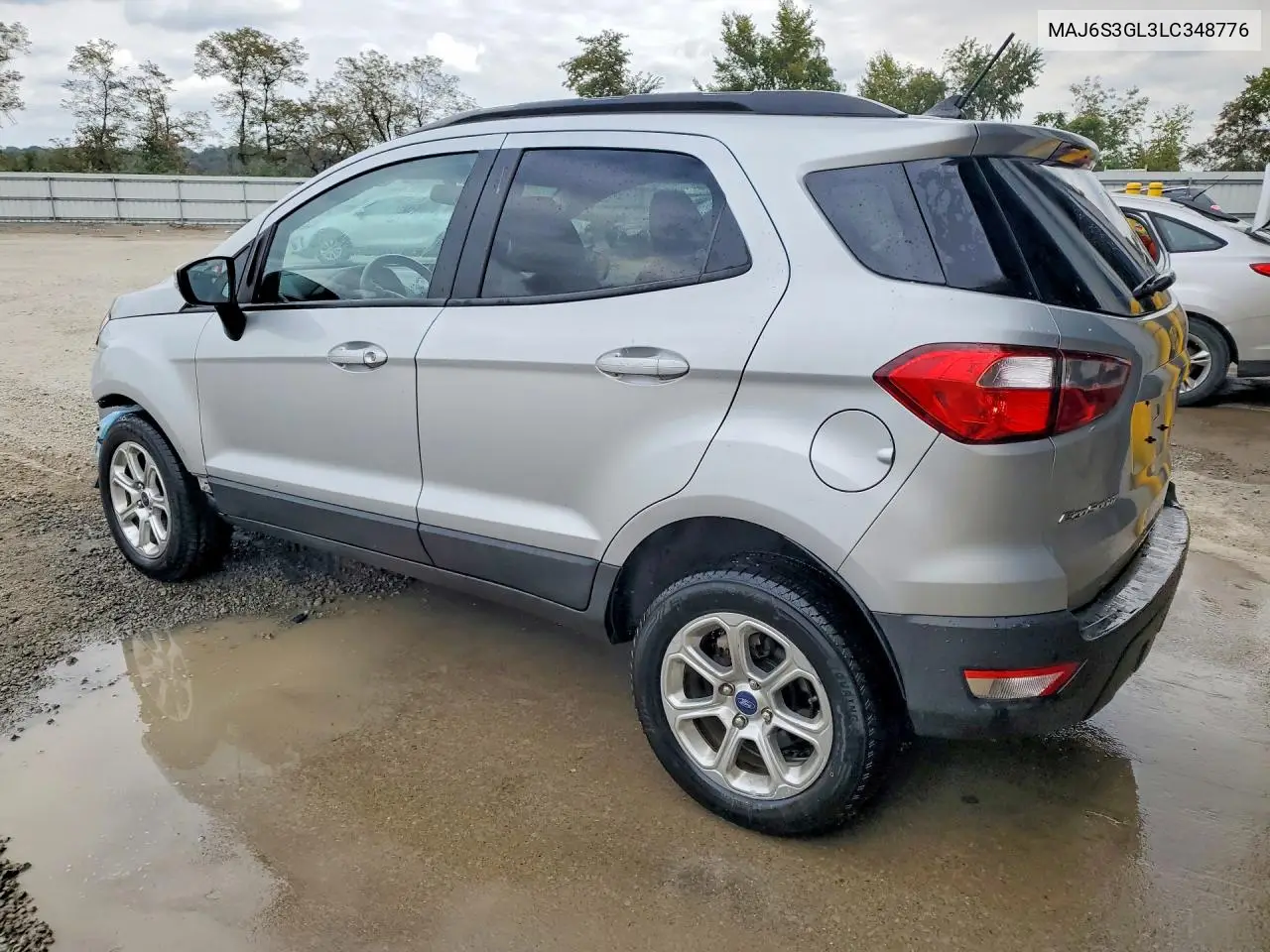 2020 FORD ECOSPORT VIN MAJ6S3GL3LC348776 — фото 2