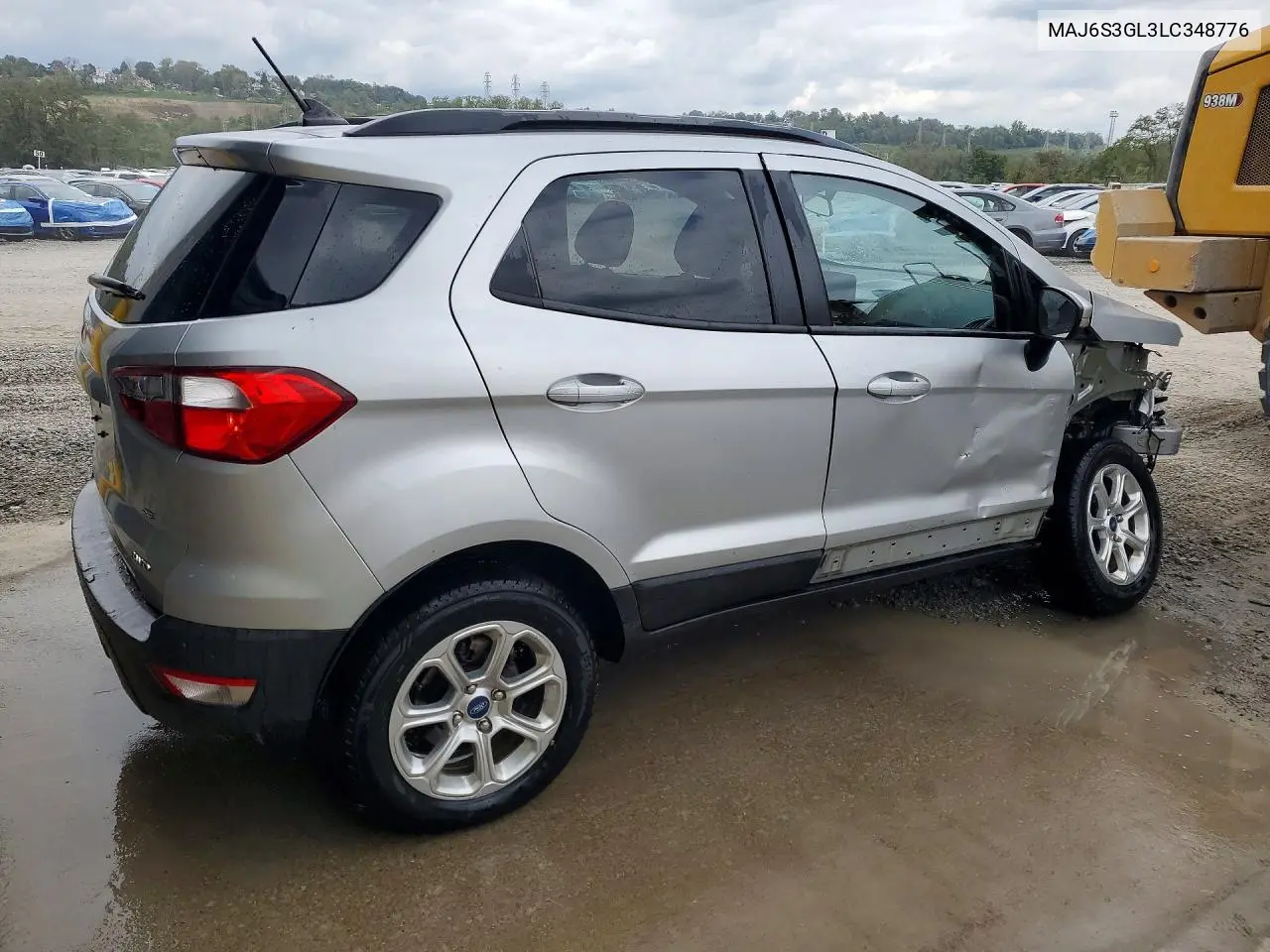 2020 FORD ECOSPORT VIN MAJ6S3GL3LC348776 — фото 3