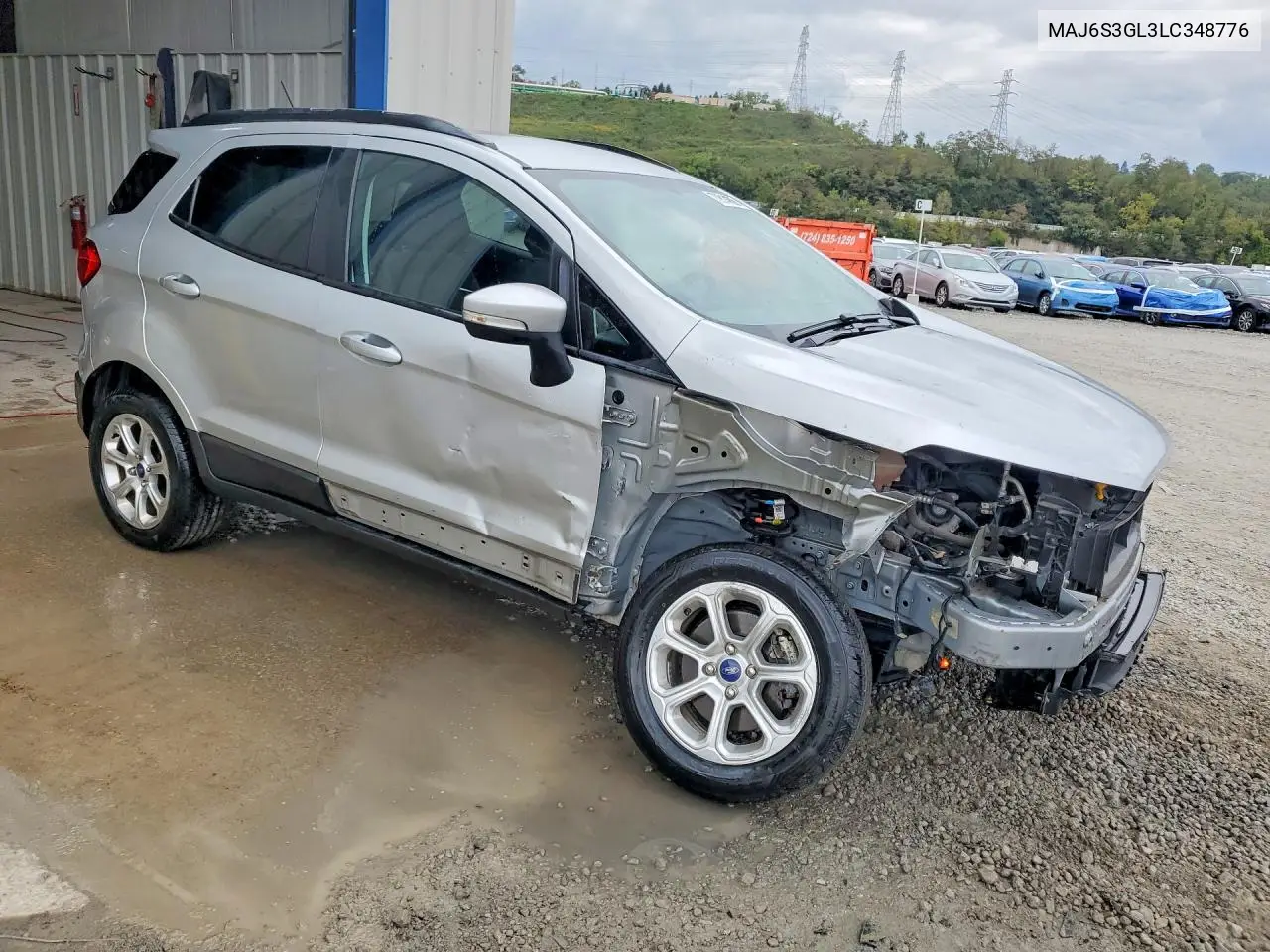 2020 FORD ECOSPORT VIN MAJ6S3GL3LC348776 — фото 4