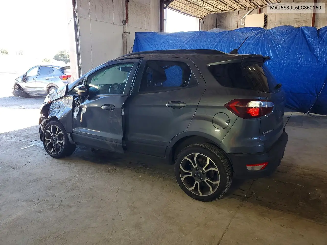 2020 FORD ECOSPORT VIN MAJ6S3JL6LC350160 — фото 2
