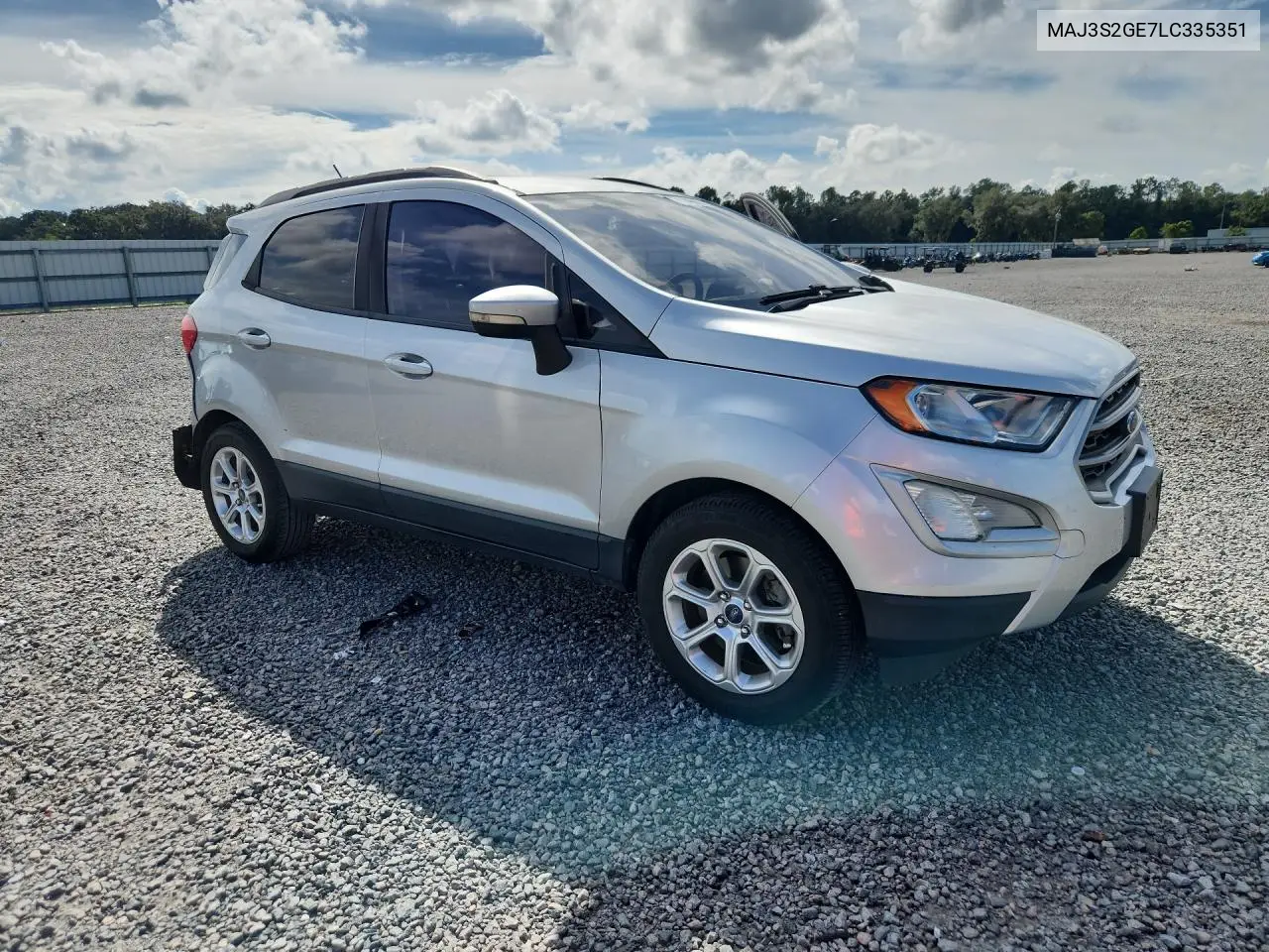 2020 FORD ECOSPORT VIN MAJ3S2GE7LC335351 — фото 4